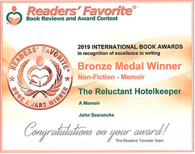 Readers Favorite - Certficate